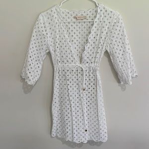 Tory Burch eyelet coverup